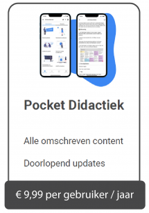 Pocket Didactiek | Dé app voor docenten